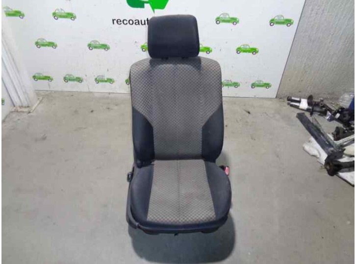 Recambio de asiento delantero derecho para renault megane ii berlina 5p 1.5 dci diesel referencia OEM IAM 4254035 TELA NEGRA Y G