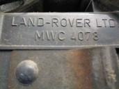 Recambio de aireador para land rover discovery (salljg/lj) 2.5 turbodiesel referencia OEM IAM MWC4078  