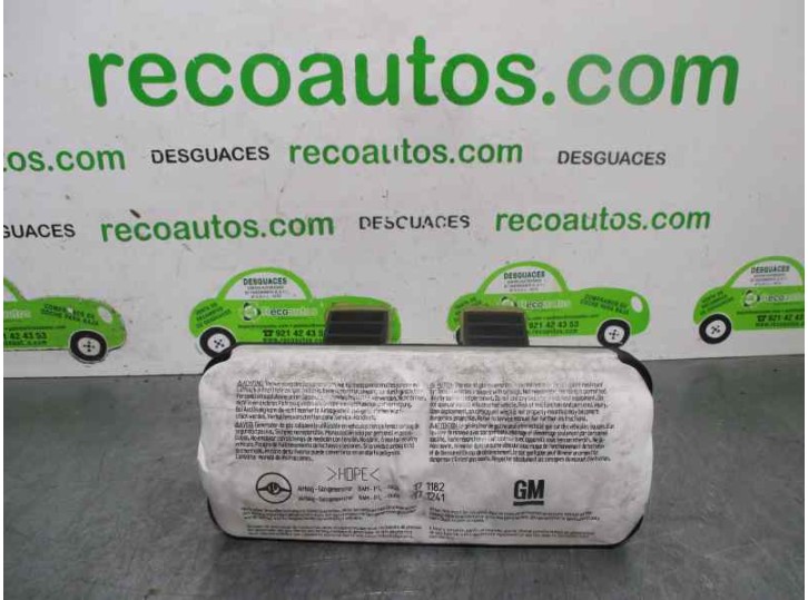 Recambio de airbag delantero derecho para opel astra g coupé 2.2 16v cat (z 22 se) referencia OEM IAM 90561101 