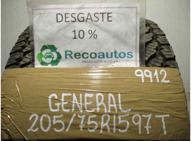 Recambio de neumatico/s para lada niva ( 2121 / 21213 / 21214 / 21215 ) 1.7 cat referencia OEM IAM 20575R1597T GENERAL GRABBET A