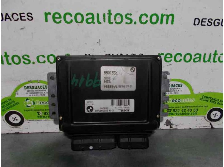 Replacement engine ECU for Mini R50, R53 1.6 16V CAT OEM IAM reference 12147513983 S118012001K 