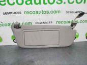 Recambio de parasol derecho para opel astra g coupé 2.2 16v cat (z 22 se) referencia OEM IAM 