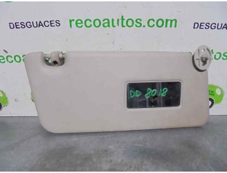 Recambio de parasol derecho para mg serie (r/rf) 1.6 16v cat referencia OEM IAM 