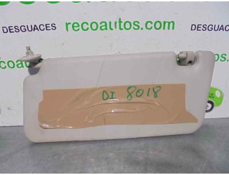 Recambio de parasol izquierdo para mg serie (r/rf) 1.6 16v cat referencia OEM IAM 