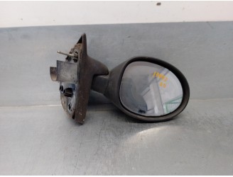 Replacement right wing mirror for Renault Twingo (C06) 1.2 OEM IAM reference 963740808R 3 PINS 2 DOORS - BLACK