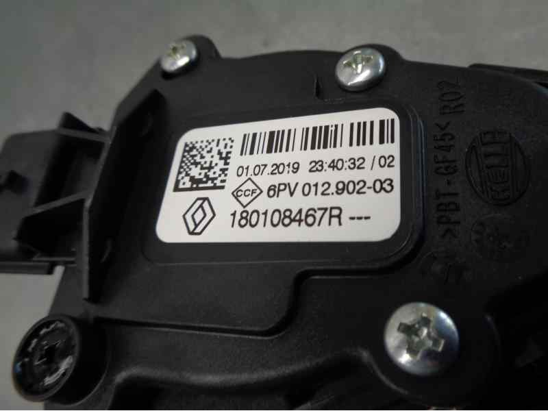 Recambio de potenciometro pedal para dacia duster ii 1.6 sce cat referencia OEM IAM 180108467R  