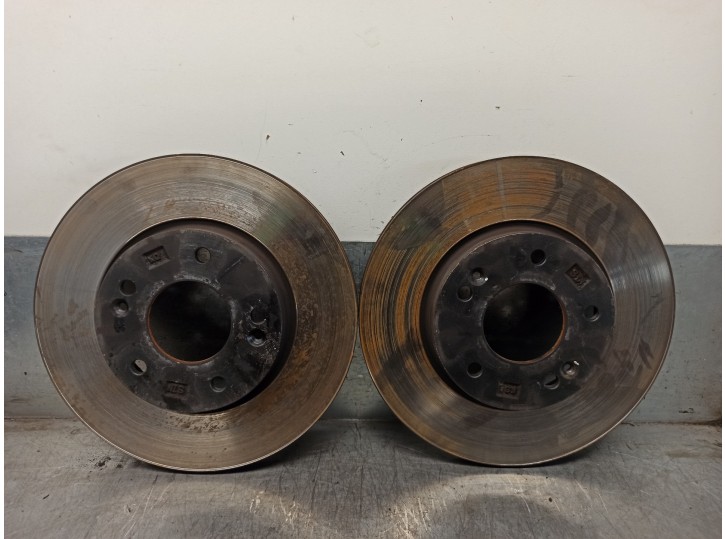 Front brake disc replacement part for Hyundai Kona 1.0 TGDi CAT OEM IAM reference 517122V000 