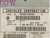 Recambio de sistema audio / radio cd para dodge caliber 2.0 16v cat referencia OEM IAM P05091509AH 5091509AH 