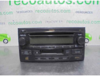 Recambio de sistema audio / radio cd para toyota rav 4 2.4 120kw referencia OEM IAM 861202B761 