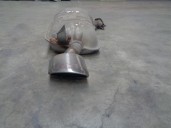 Recambio de tubo escape central para hyundai i40 1.7 crdi cat referencia OEM IAM 287113Z350  