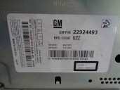 Recambio de sistema audio / radio cd para opel insignia berlina 2.0 cdti cat referencia OEM IAM 22924493 