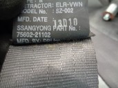 Replacement rear right seat belt for SsangYong Rodius XDi OEM IAM reference 7560221102 5 DOORS