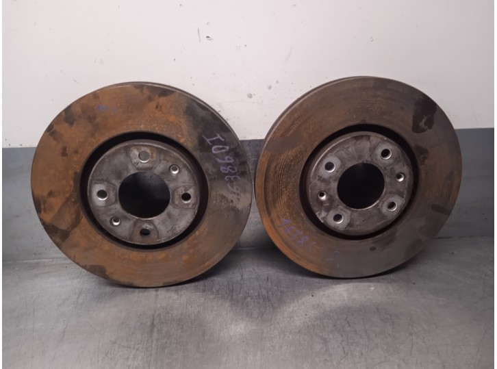 Replacement front brake disc for Citroën C5 sedan 2.0 HDi CAT (RHR / DW10BTED4) OEM IAM reference 4246W3 
