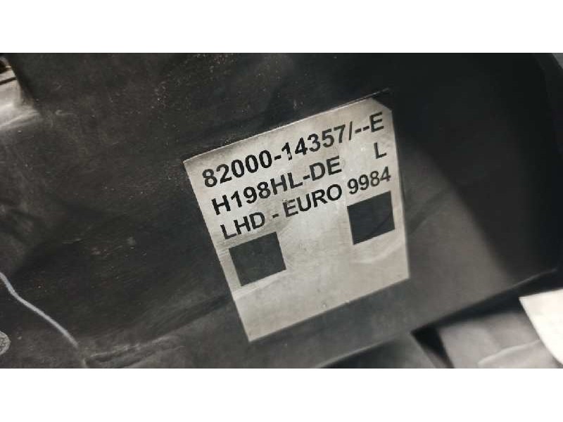 Recambio de faro izquierdo para renault vel satis (bj0) 2.2 dci turbodiesel referencia OEM IAM 8200014357E  