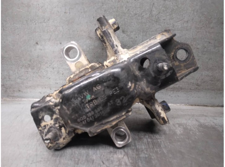 Replacement left engine mount for Volkswagen Polo (6r1) 1.4 fsi OEM IAM reference 6Q0199555AAT 