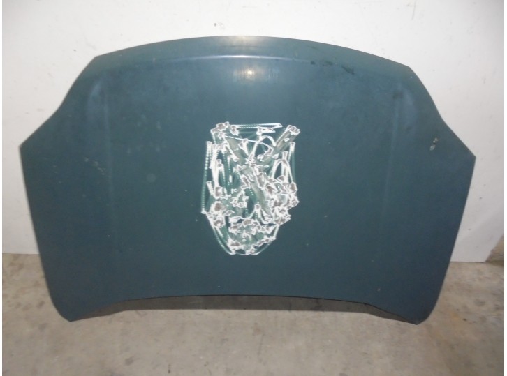 Recambio de capot para nissan x-trail (t31) le referencia OEM IAM F5100JG0MM VERDE 