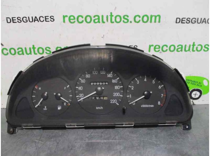 Replacement instrument cluster for Daewoo Lanos 1.6 CAT OEM IAM reference 96349095EK 