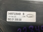 Recambio de faro antiniebla izquierdo para chrysler voyager iv (rg, rs) 2.5 crd referencia OEM IAM 04857239AB  5930100000