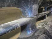 Recambio de paragolpes delantero para daewoo lanos 1.6 cat referencia OEM IAM S6720007 AZUL 