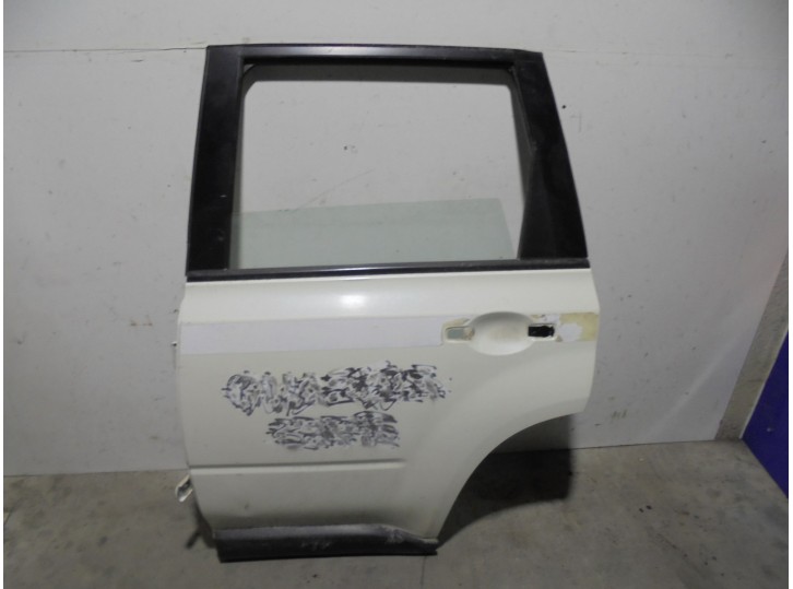 Recambio de puerta trasera izquierda para nissan x-trail (t31) le referencia OEM IAM H210AJG0MA BLANCA 5 PUERTAS