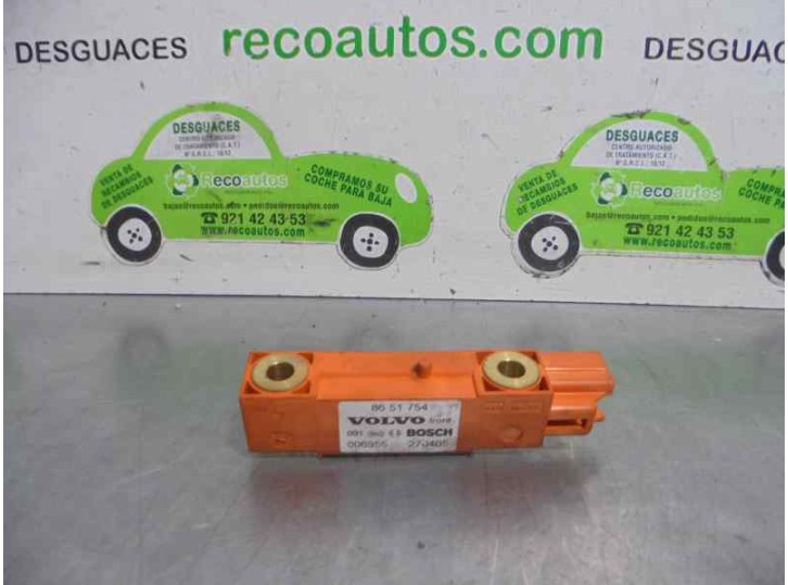 Recambio de sensor airbag para volvo xc90 2.5 20v turbo cat referencia OEM IAM 8651754 