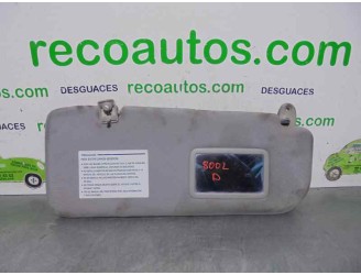 Recambio de parasol derecho para hyundai terracan (hp) 2.9 crdi cat referencia OEM IAM 85280H1101QS 