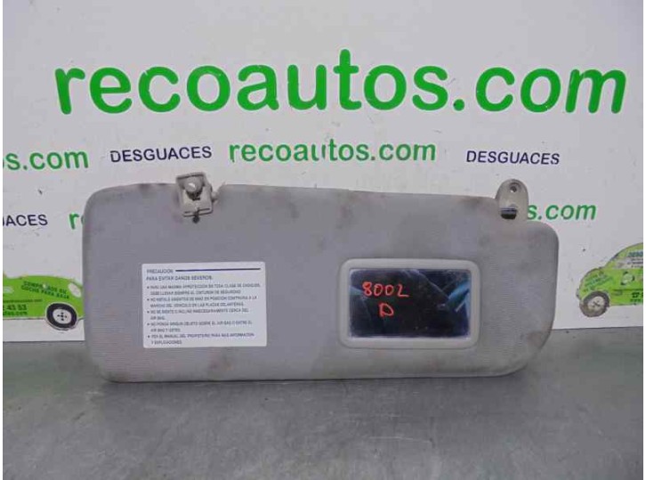 Recambio de parasol derecho para hyundai terracan (hp) 2.9 crdi cat referencia OEM IAM 85280H1101QS  