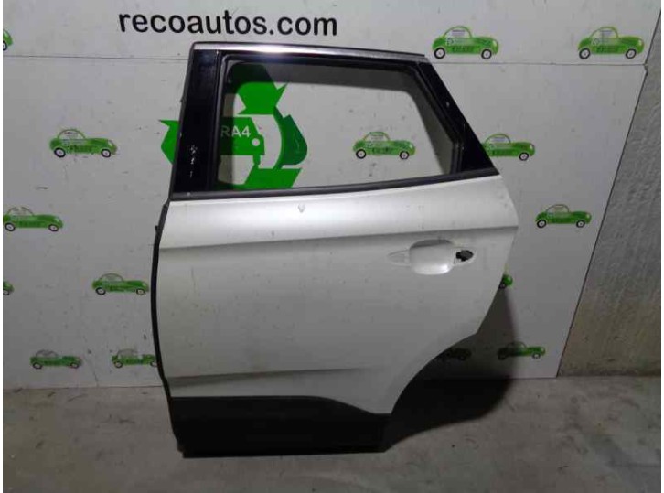 Recambio de puerta trasera izquierda para opel grandland x referencia OEM IAM 3551873 BLANCA 5 PUERTAS
