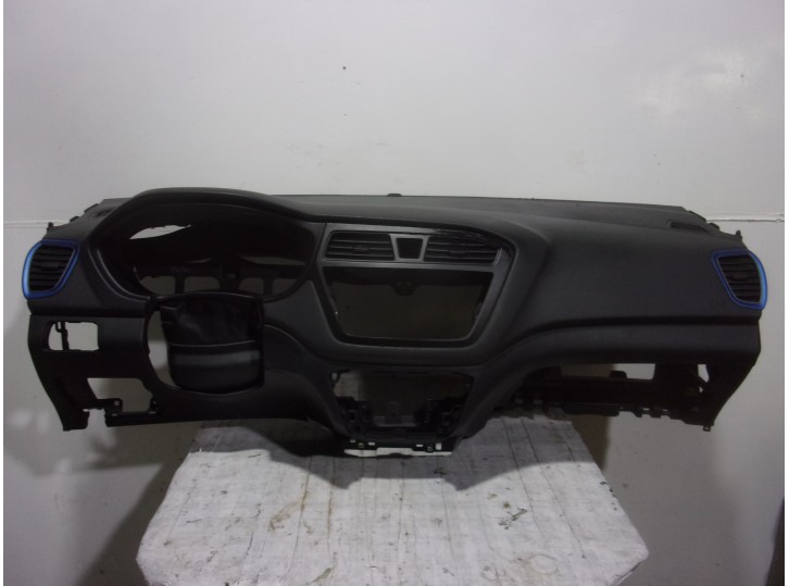 Replacement dashboard for Hyundai i20 II (GB, IB) 1.2 OEM IAM reference 84710C8050TRY BLACK 
