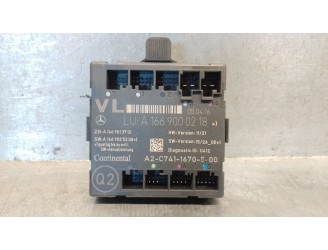 Recambio de centralita cierre para mercedes-benz clase b (w246) 1.5 cdi cat referencia OEM IAM A1669000218 A2C7411670500 CONTIN