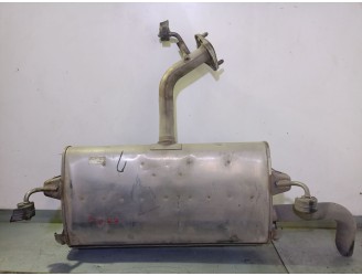 Recambio de tubo escape trasero para kia niro i (de) 1.6 gdi hybrid referencia OEM IAM AEM00 28710G5130 R053 SEJUNG