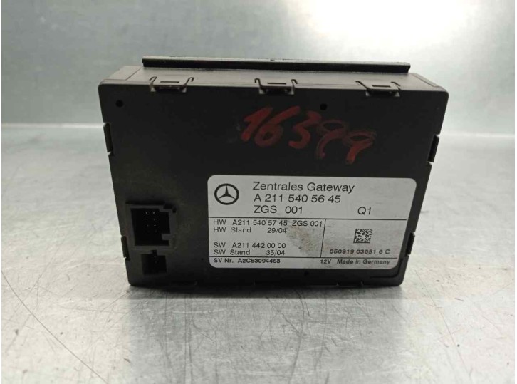 Recambio de modulo electronico para mercedes-benz clase cls (w219) 3.0 cdi cat referencia OEM IAM A2115405645  