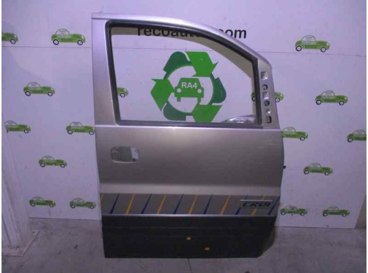 Recambio de puerta delantera derecha para hyundai h 1 2.5 crdi cat referencia OEM IAM 760044A302 GRIS 4 PUERTAS