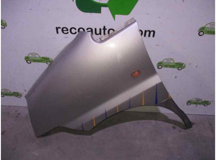 Replacement front left fender for Hyundai H1 2.5 CRDi CAT OEM IAM reference 663114A540 GREY 