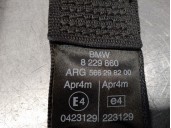 Recambio de cinturon seguridad delantero derecho para bmw serie 3 berlina (e36) 2.5 turbodiesel cat referencia OEM IAM 8229860 