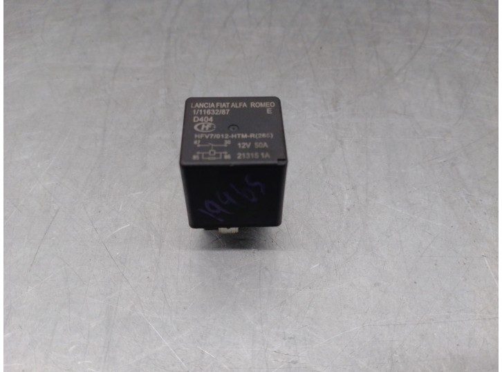 Recambio de rele para alfa romeo giulia (952) 2.2 jtdm cat referencia OEM IAM 11163287 