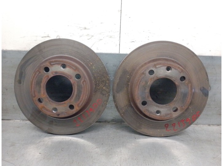 Recambio de disco freno delantero para citroën saxo (s0, s1) 1.4 vts referencia OEM IAM 95661748 95661748 