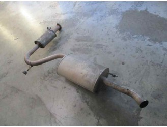 Recambio de tubo escape trasero para peugeot boxer caja abierta (rs3700)(330/350)(´02) 2.8 hdi referencia OEM IAM 