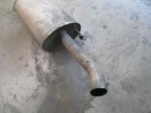 Recambio de tubo escape trasero para peugeot boxer caja abierta (rs3700)(330/350)(´02) 2.8 hdi referencia OEM IAM 
