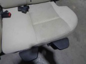 Recambio de asientos traseros para nissan micra (k13) 1.2 cat referencia OEM IAM TELA BEIGE CLARO 5 PUERTAS