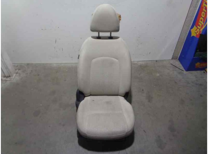 Recambio de asiento delantero derecho para nissan micra (k13) 1.2 cat referencia OEM IAM TELA BEIGE CLARO 5 PUERTAS