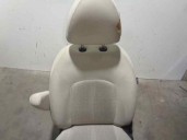 Recambio de asiento delantero izquierdo para nissan micra (k13) 1.2 cat referencia OEM IAM 3488661 TELA BEIGE CLARO 5 PUERTAS