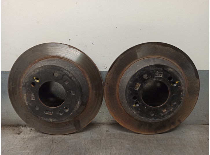 Recambio de disco freno trasero para hyundai kona 1.0 tgdi cat referencia OEM IAM 58411B2500  