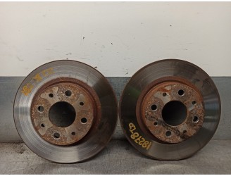 Recambio de disco freno trasero para alfa romeo mito (145) 1.6 jtd cat referencia OEM IAM 51813705  