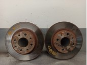 Recambio de disco freno trasero para alfa romeo mito (145) 1.6 jtd cat referencia OEM IAM 51813705  