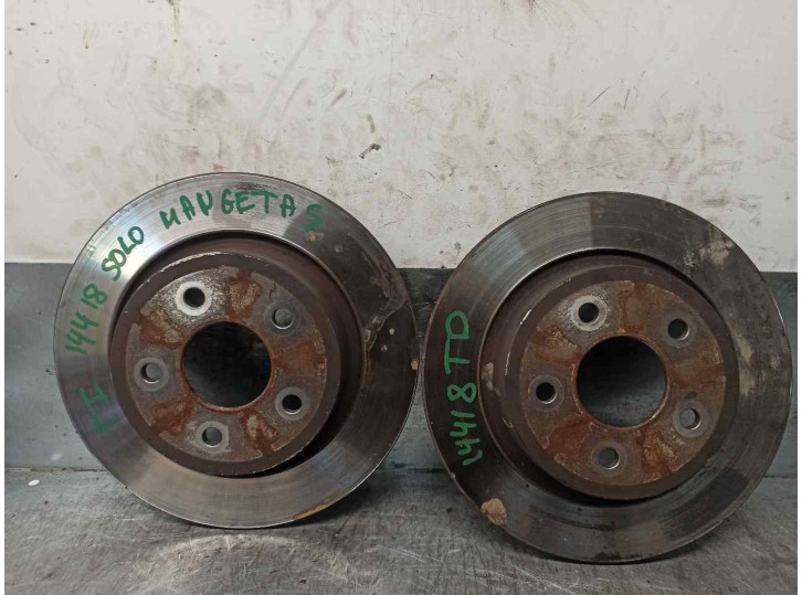 Recambio de disco freno trasero para ford focus berlina (cap) 2.0 cat referencia OEM IAM   