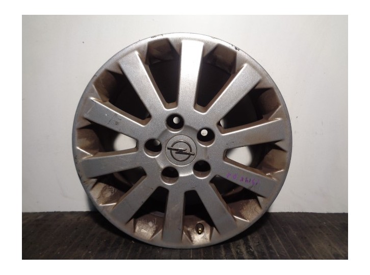 Recambio de llanta para opel zafira a elegance referencia OEM IAM 13117031 R166JX16H2ET44 ALUMINIO 10P