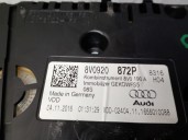 Recambio de cuadro instrumentos para audi a3 sportback (8va, 8vf) 1.6 tdi referencia OEM IAM 8V0920872P 8V0920872P 