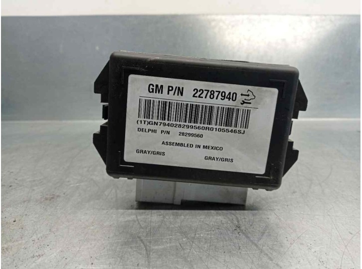 Recambio de modulo electronico para chevrolet captiva 2.2 vcdi lt 2wd referencia OEM IAM 22787940 28299560 DELPHI