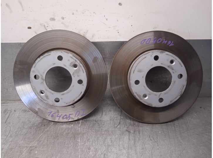 Recambio de disco freno delantero para citroën c15 1.1 (109k) referencia OEM IAM 75485825  